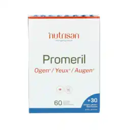 De Online Drogist Nutrisan Promeril Ogen Softgels 90SG aanbieding