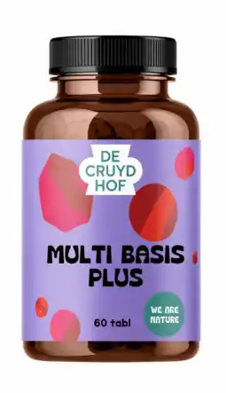 De Online Drogist Cruydhof Multi Basis Plus Tabletten 60TB aanbieding