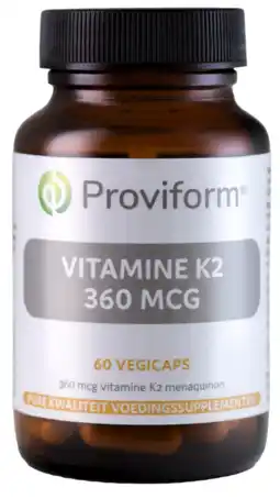 De Online Drogist Proviform K2 360mcg Vegicaps 60VCP aanbieding