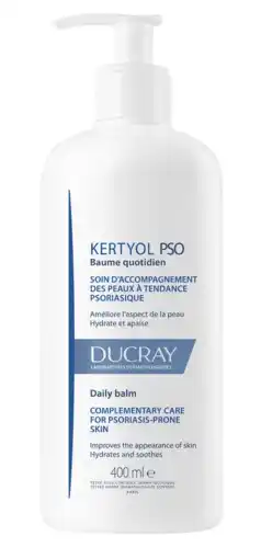 De Online Drogist Ducray Kertyol P.S.O. Dagelijkse Balsem 400ML aanbieding