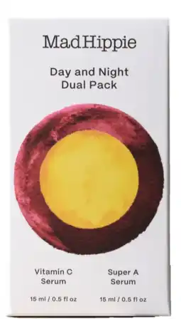 De Online Drogist MadHippie Serum Day and Night Dual Pack 30ML aanbieding