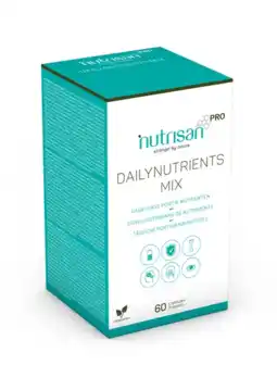 De Online Drogist Nutrisan Pro Dailynutrients Mix Capsules 60CP aanbieding