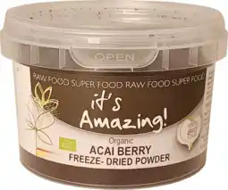De Online Drogist Its Amazing Acai Berry Freeze-Dried Powder 100GR aanbieding