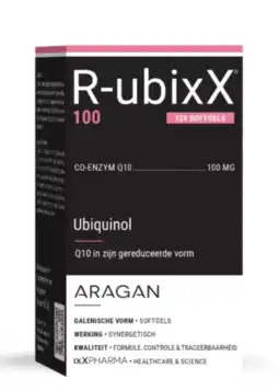 De Online Drogist ixX R-ubixX 100 Softgels 120CP aanbieding