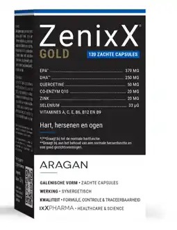 De Online Drogist ixX ZenixX Gold Softgels 120SG aanbieding