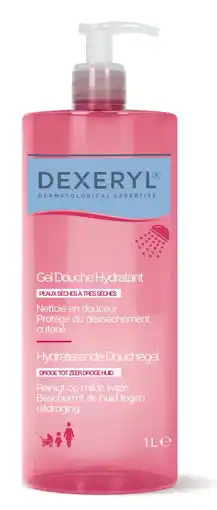 De Online Drogist Dexeryl Hydraterende Douchegel 1LT aanbieding