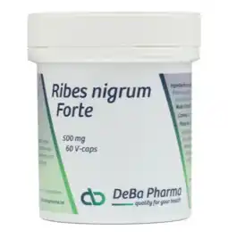 De Online Drogist DeBa Pharma Ribes Nigrum Forte Capsules 60VCP aanbieding