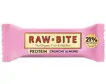 De Online Drogist Raw Bite Reep Protein Crunchy Almond 1ST aanbieding