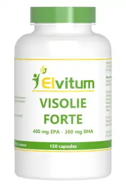 De Online Drogist Elvitum Visolie Forte Capsules 150CP aanbieding