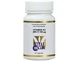De Online Drogist Vital Cell Life Vital Cell Vitamine K2 (MK7) 100mcg 30CP aanbieding