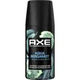 De Online Drogist Axe Aqua Bergamot Mini Deospray 35ML aanbieding