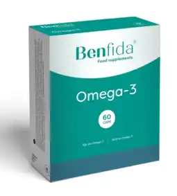 De Online Drogist Benfida Omega-3 Capsules 60CP aanbieding