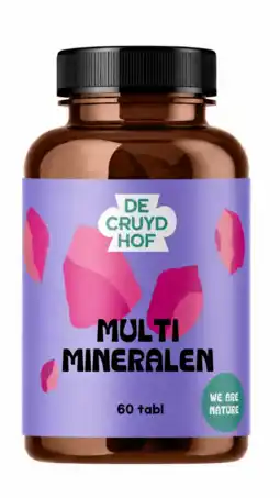 De Online Drogist Cruydhof Multi Mineralen Tabletten 60TB aanbieding