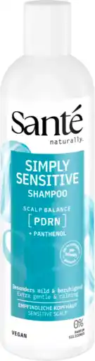 De Online Drogist Sante Naturkosmetik Simply Sensitive Shampoo 250ML aanbieding