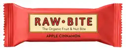 De Online Drogist Raw Bite Reep Apple Cinnamon 1ST aanbieding