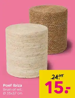 Xenos Poef Ibiza aanbieding
