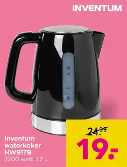 Xenos Inventum waterkoker HW917B aanbieding