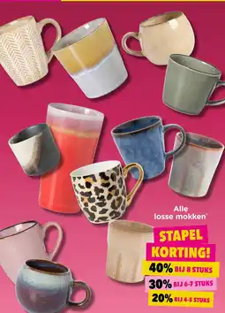 Xenos Alle losse mokken aanbieding