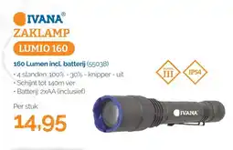 Ivana ivana zaklamp lumio 160 aanbieding
