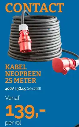 Ivana Contact kabel neopreen aanbieding