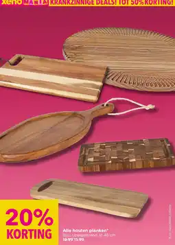 Xenos Alle houten planken aanbieding