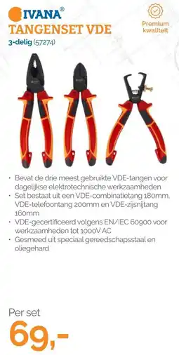 Ivana Ivana Tangenset VDE aanbieding