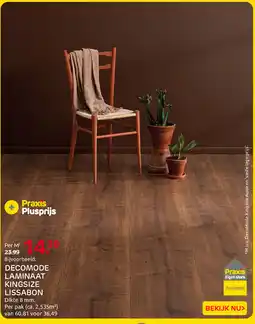 Praxis Praxis Decomode Kingsize Aqua en wastelage prijs aanbieding