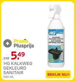 Praxis HG KALKWEG GEKLEURD SANITAIR aanbieding
