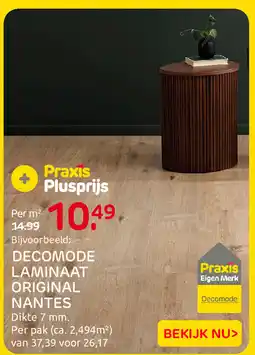 Praxis Decomode laminaat original nantes aanbieding