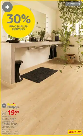 Quick-step laminaat nesto serio eik natuur
