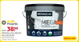 Praxis renaualac mega muurverf aanbieding