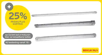 Praxis Osram led armaturen aanbieding