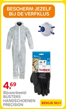 Praxis Busters handschoenen precision aanbieding