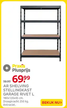Praxis Praxis AR SHELVING STELLINGKAST GARAGE RIVET L aanbieding