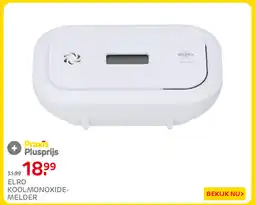 Praxis Elro koolmonoxide-melder aanbieding