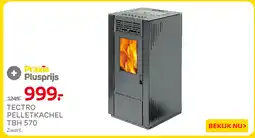 Praxis Tectro pelletkachel tbh 570 aanbieding