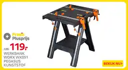 Praxis WORX WX051 PEGASUS KUNSTSTOF aanbieding