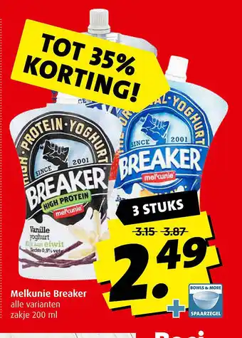 Boni Melkunie breaker aanbieding