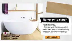 Hornbach Skandor Laminaat "Shell oak" aanbieding