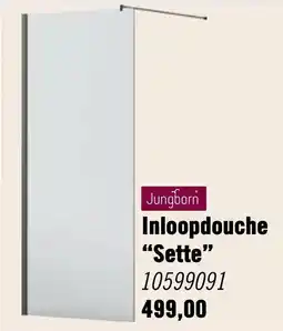 Hornbach Jungborn Inloopdouche "Sette" aanbieding