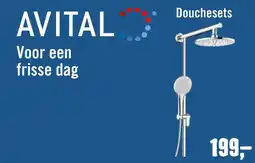 Hornbach Avital Douchesets aanbieding