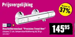 Hornbach Grohe Douchethermostaat "Precision Trend New" aanbieding