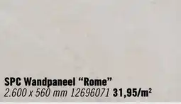 Hornbach SPC Wandpaneel Rome aanbieding