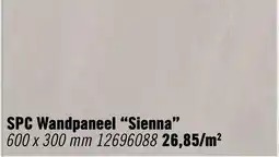 Hornbach SPC Wandpaneel Sienna aanbieding