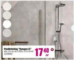 Hornbach Wandbekleding Dumapan XL aanbieding