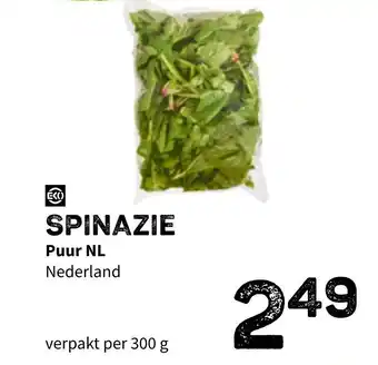 Ekoplaza Spinazie 300g aanbieding