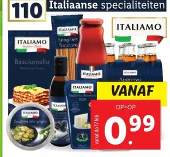 Lidl Italiamo aanbieding