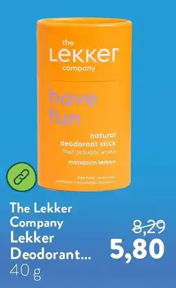 Holland & Barrett The Lekker Company Lekker Deodorant... aanbieding