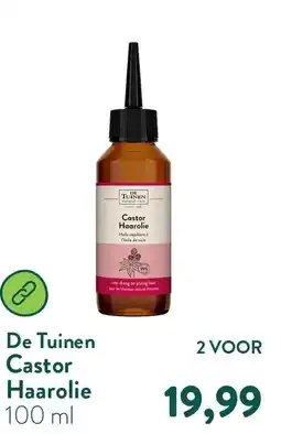 Holland & Barrett De Tuinen Castor Haarolie aanbieding
