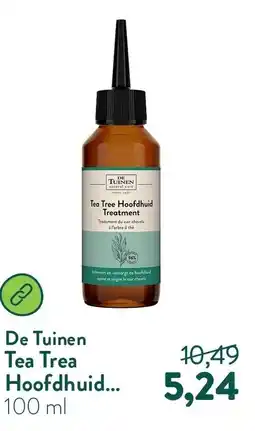 Holland & Barrett De Tuinen Tea Tree Hoofdhuid Treatment aanbieding